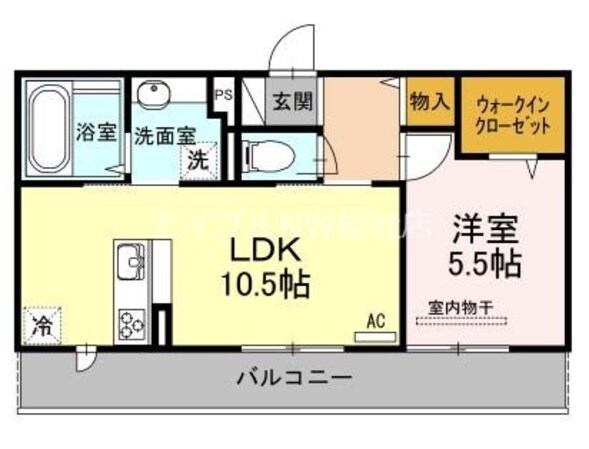 アヴァンスⅡの物件間取画像